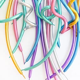 100pcs 260 Magic Strip Balloon Long Pearl Metal Latex Balloons Thick Metallic Inflatable Balloon Birthday Toy Party Decoration