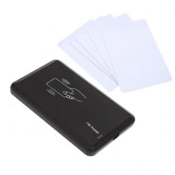 Mini portable USB Port 13.56Mhz rfid Card IC Card Reader USB Proximity Sensor Smart Card Reader HF IC MF reader Suitable laptops