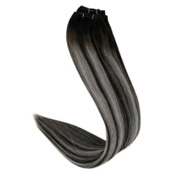 Full Shine Human Hair Weft Extensions Hair Bundles 100g Sew In Silky Straight Remy Skin Double Weft For Salon