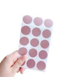 100pcs/lot Round Golden Silver Blue Scratch Coating Cute Stickers DIY Multifunction Gifts Scraping Sticker