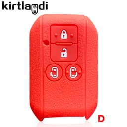 2 3 4 buttons silicone remote key cover case holder keychain for Suzuki Swift Wagon Jimny Sierra Spacia Ertiga embona 2018 -2021