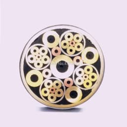 10mm Mosaic Pin Rivets for Knife Handle Screw Decorate 11 Kinds Design Exquisite Style Knife Handle Tool Length 90mm