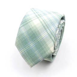 Men's Check Stripe 6cm Tie 100% Cotton Neckties Gift For Man Plaid Series Wedding Party Gift Accessories Women's Anime Tie