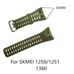Adjustable Replacement Watch Strap Band Silicone Rubber Plastic Watchbands For SKMEI 1251 1025 1155 Sports Watches Accessories