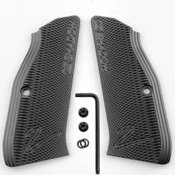 1pair Aluminium Alloy CZ Shadow Grips for CZ 75 Full Size CZ75 Grips, SP-01 Series, Shadow 2, 75B BD, Gun Grips with Screws