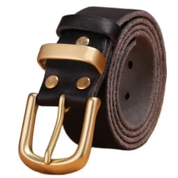 solid brass buckle 2020 full grain 100% genuine leather mens belts luxury hot designer high quality womens cowboy brown natural