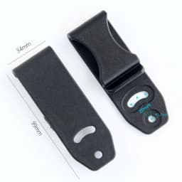 Kydex Sheath Holster Belt Clips With Chicago Screw Plastic Tuckable Belt Clip Adjustable Loops