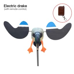 Outdoor Hunting Decoy Duck Wireless Remote Control Electric Simulation Decoy Wind Rotating Garden Pastoral Decoration