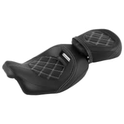 Motorcycle Two-Up Low Profile Seat For Harley Touring Street Glide Electra Glide Road King Classic Special CVO 2009-2022 2018