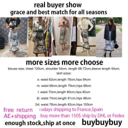 gestring Women Skirt Long Split Print Character High Waist Skirts Color Matching Vintage All Macth Spring Summer Skirts 2021