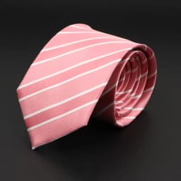 New Men's Tie Classic Red Blue Black Solid Color Stripe 7cm Jacquard Necktie Daily Wear Business Formal Wedding Tie Gift For Men