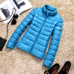 Down Parka Women Ultra-light Thin Down Jacket 2024 Autumn Winter Slim Short Hooded Warm White Duck Down Coat Women's Outerwear
