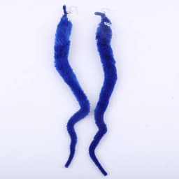 New Lovely Funny Long Plush Worm Drop Earrings For Women Personality Animal Insect Dangle Earrings Fashion Party Jewelry