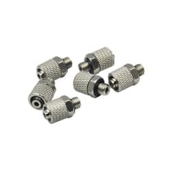 RC Hydraulic System M5 6mm Connector For Oil Pump and Tank RC Excavator 1/14 Trailer Car Parts