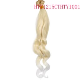 Russian DIY Doll Hair 25cm High Temperature Curly Hair for 1/3 1/4 1/6 BJD DIY Wavy Doll Hair Tree