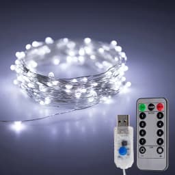 String Lights Fairy Led USB 8Mode 5/10M/20M 50/100/200LED WithRemote Control Garlands Home Wedding Christmas Holiday Decor Lamps