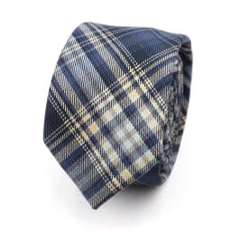 Men's Check Stripe 6cm Tie 100% Cotton Neckties Gift For Man Plaid Series Wedding Party Gift Accessories Women's Anime Tie