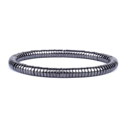 Weight Loss No Magnetic Therapy Bracelet For Men Women Geometric Black Hematite Stone Beads Stretch Health Care Bracelet Jewelry