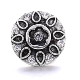 5pcs/lot New White Snap Jewelry 18mm Snap Buttons Animal Owl Butterfly Elephant Ginger Button Charm Women Fit Snap Bracelet