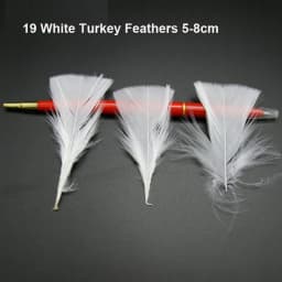 50Pcs/Lot! White Ostrich Goose Pheasant Feathers for Crafts Chicken Turkey Feather Wedding Party Accessories Decoration Plumes