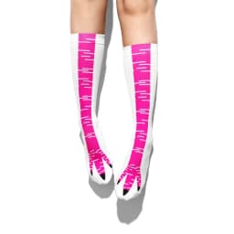 3D Funny Creative Chicken Foot Claw Women Socks Novelty Animal Toes Long Elastic Breathable Socks Women Men High Socks