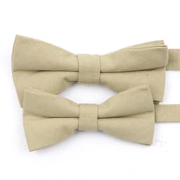 Pink Orange Sage Green Solid Color Bowtie Set For Men Women Boy Girl Classic Cute Parent-Child Daily Wear Cravat Gift Accessory