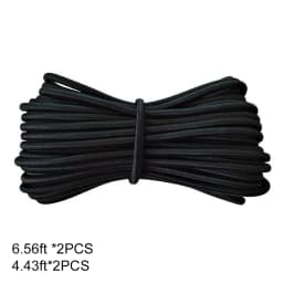 4Pcs Elastic Cord Camp Bed Rest Folding Chair Accessory Binding Rope Stable For Zero Gravity Reclining Garden Sun Lounger Chairs