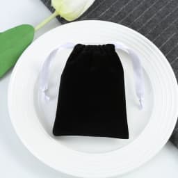 Velvet Jewelry Drawstring Bag with Silk for Wedding Party Candy Jewelry Organizer Gift Pouches Earring Bracelets Packaging Pink