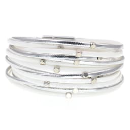 WELLMORE Leather Bracelets for Women Simple Bead Multilayer Wide Wrap Bracelet 6 Size 9 Colors Bracelets Female Jewelry Wholesal