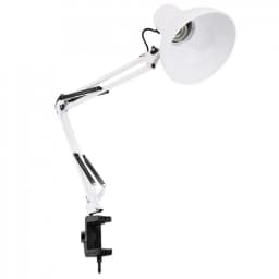 Led Iron Long Arm Folding Clip Eye Protection and Light Mending Table Lamp for Study / Office Work / Bedroom / Bedside