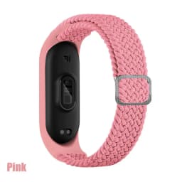 Bracelet for Xiaomi mi band 7 6 strap braided solo loop Elastic nylon pulseira Replacement belt correa mi band 5 4 3 strap