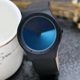 2021 Genuine Leather waterproof future new concept color watch tide men tide women fashion table wild belt quartz watch gift