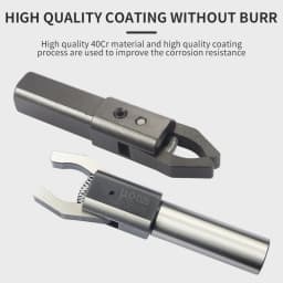 CNC Square Handle/Round Handle Automatic Puller For Lathe Puller LLQ-W16/W20/D20/W25/D25/D32 Cemented Carbide Puller 2-40/3-58mm
