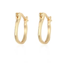 CRMYA Gold Silver Filled Several Sizes Hoop Earring CZ Zircon Heart Higgle Earrings For Women Jewelry Wholesale Aretes De Mujer