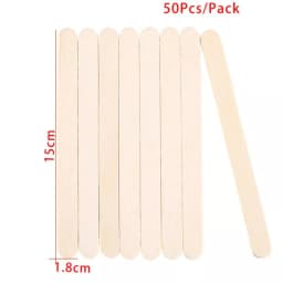 50/100/150Pcs Resin Tool Epoxy Stirring Stick Popsicle Ice Cream Stick Handmade DIY Resin Mold Wood Ice Pop Sticks Making Tools