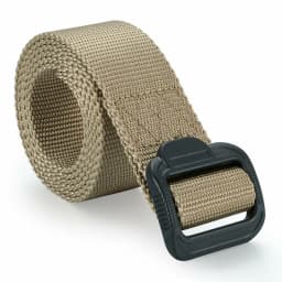 Belts for Man Tactical Belt Waist Security-Friendly Belt with Plastic Buckle Canvas Fashion Belts Security Check Mens Belt
