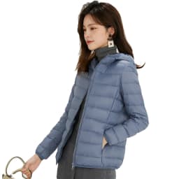 New Fashion Ultra Light 90% Down Jacket Soft Matte Fabric Winter Feather Jacket Warm Coat Hooded Parka Female Portable S-4XL