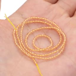100% Natural Stone Beads Small Faceted Beads for Women Jewelry Making DIY Necklace Bracelet Accessories 2-3mm 15inch