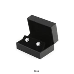 Quality Stud Earring Jewelry Storage Presentation Packaging Gift Boxes Faux Leather Piercing Nail Pendant Necklace Organizer Box