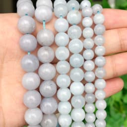 Natural Stone Beads 4-12mm Lava Rose Quartz Tiger Eye Turquoise Labradorite Round Beads for Jewelry Making Diy Bracelet 15inch