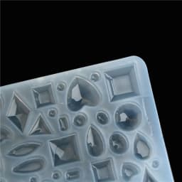 Different Sizes Various Shape Type Epoxy Resin Molds For Jewelry Pendant Silicone Jewelry Tools For DIY Jewelry Accessories