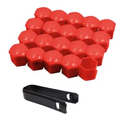 20Pcs/Set 17 19 21mm Car Wheel Nut Covers Auto Hub Screw Protection Cap Bolt Rims Auto Exterior Accessories Anti-Rust Dust Cover