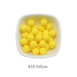 Cute-idea 50pcs Silicone Beads 12mm Food Grade Baby Loose Rounds perles Beads DIY Pacifier Chain Toys Accessories Baby Goods