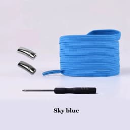 Magnetic Lock Shoelaces without ties Elastic Laces Sneakers No Tie Shoe laces Kids Adult Flat Shoelace One Size fits All Shoes