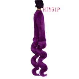 Russian DIY Doll Hair 25cm High Temperature Curly Hair for 1/3 1/4 1/6 BJD DIY Wavy Doll Hair Tree
