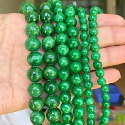 Natural Stone Beads 4-12mm Lava Rose Quartz Tiger Eye Turquoise Labradorite Round Beads for Jewelry Making Diy Bracelet 15inch