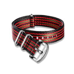 HEMSUT Watch Band Nylon One Piece Replace Seatbelt Wrist Straps For Man Or Women 18mm 20mm 22mm 24mm
