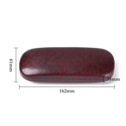 1PC Woman Hard Frame Sunglasses Reading Glasses Case PU Pearlescent Glasses Box Men Eyewear Cases Eyewear Protector