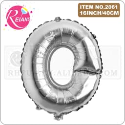 16 Inch Silver Alphabet Number Letters Balloons Birthday Party Decorations Kids Foil Balloon New Year Party Wedding Decoration