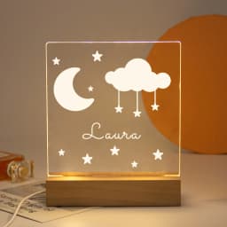 Drop Shipping Personalized Nightlight USB LED Customized Name 3D Lamp Decoration Bedroom Toys Birthday For Baby Children Gift